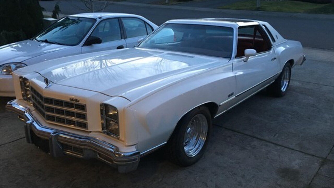 Chevrolet monte carlo 1977